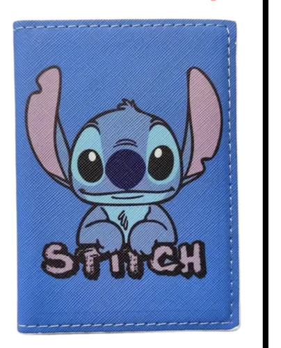 Portapasaporte Stitch Documentos Viaje Dibujos