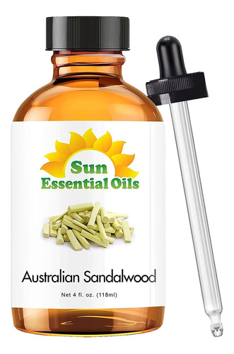 Aceite Esencial Sun Sandalwood De 120 Ml En Botella De Plást