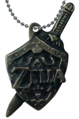 Zelda Collar Dije Llavero Phonestrap Escudo Twilight Link