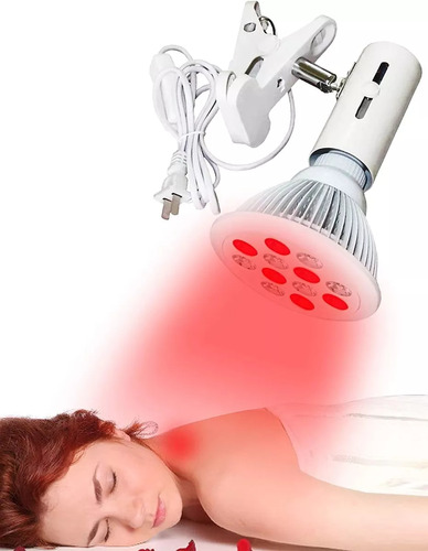 Luz Roja Therapy 660nm 850 Nm Bombilla Infrarroja Cercana