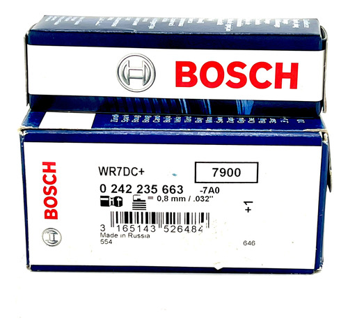 Bujía Bosch Wr7dc+ Unidad (rn9yc W16epr-u Bpr6es) Corsa