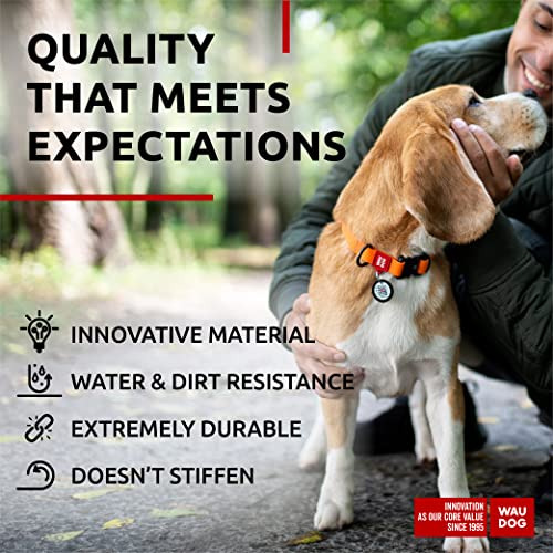Collar Perro Impermeable Waudog - Ajustable Para Perros