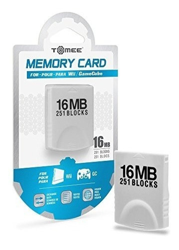 Tomee 16mb Memory Card Para Wii /gamecube