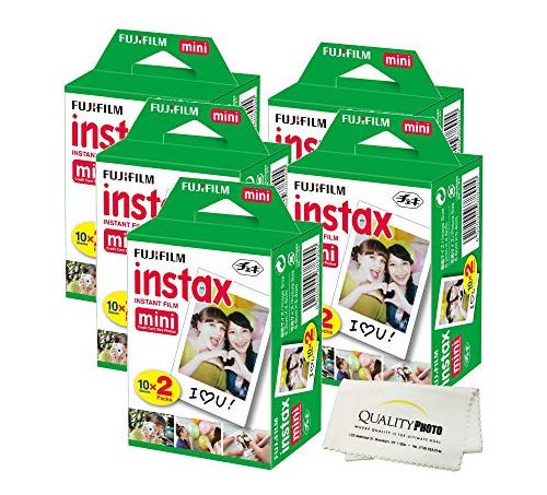 Instax Mini Instant Film (blanco) Para Cámaras Mini 8 Y Mini