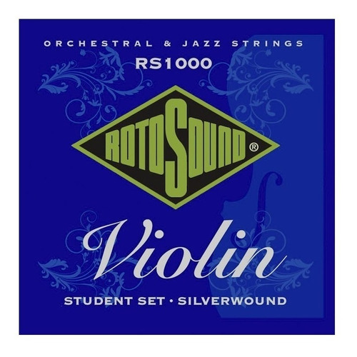 Rotosound Rs1000 Encordado Violin Silver Wound