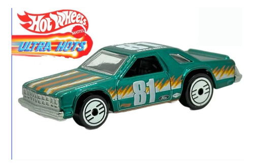 Auto Hot Wheels '81 Ford Fairmont Ultra Hots Coleccion Verde