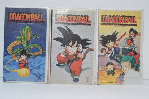 Dragon Ball Peliculas Vhs