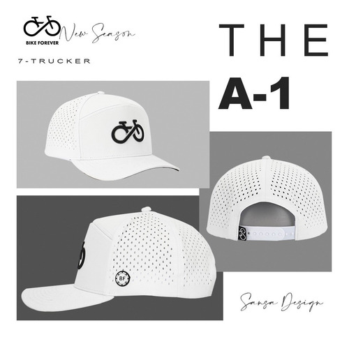 Imagen 2 de 10 de Gorra Dryfit Bikeforever Ultraligera Mtb, Ruta, Bmx, Enduro