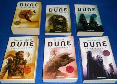 Saga Dune Pack X6 Tapa Blanda- Frank Herbert