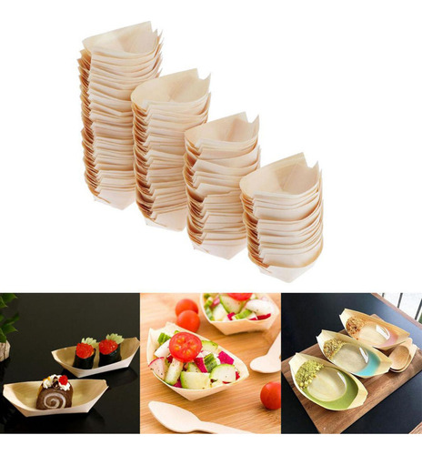 Bandeja Para Servir Sushi De 100 Piezas, Plato Desechable De