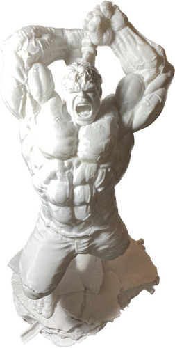 Hulk Golpeando Impreso En 3d