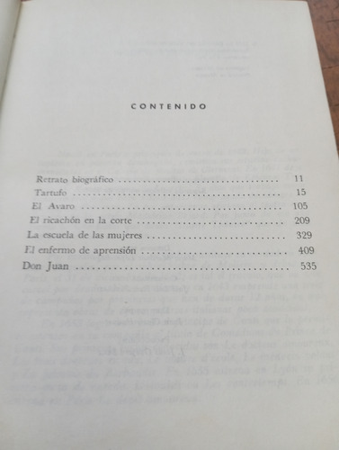 Obras Selectas De Moliere (Usado)