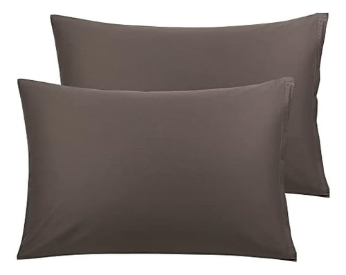 Piccocasa Juego De 2 Fundas De Almohada De Castor, Fundas De