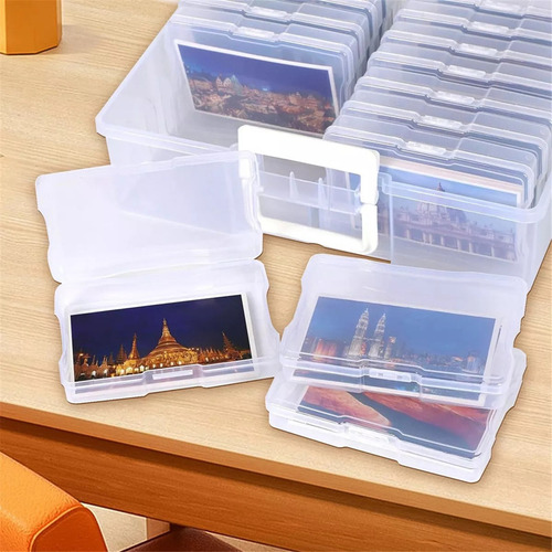 Cajas Portátiles Para Guardar Fotos, Con 16 Compartimentos