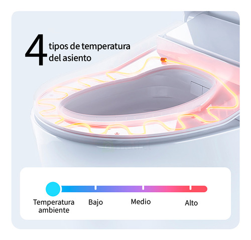 Tapa Asiento Inodoro Eléctrico Wc Baño Inteligente Supreme