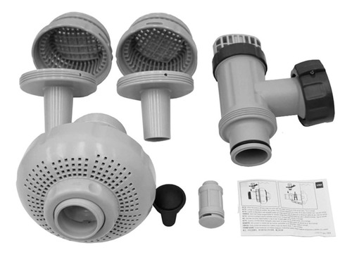 Kit De Chorro De Agua Para Piscina En Suelo - Válvula, Colad