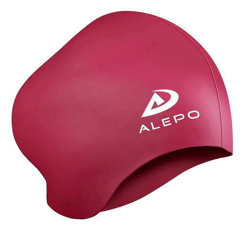 Gorro Para Natación Alepo, De Silicona, Talle L, Borgoña