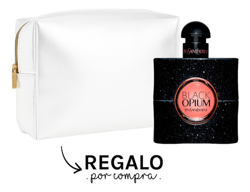 Black Opium Edp 90 Ml + Neceser Blanco 3c