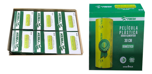 Vitafilm Alimenticio Doméstico Caja C/6 12 PuLG, Mr Fresh