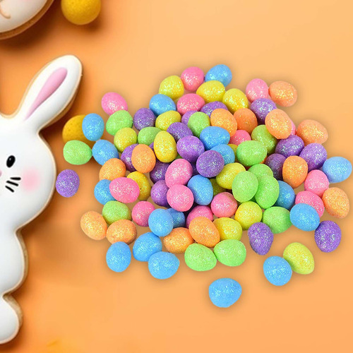 75 Piezas Mini Huevos De Pascua Huevos De Pascua De Espuma