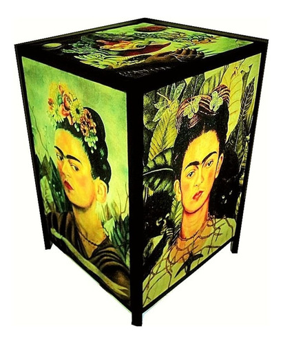 Fanal Velador Led Arte Frida Kahlo