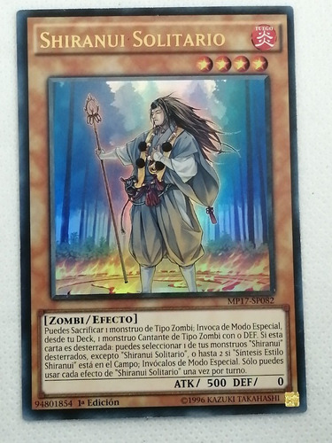 Ultra Yugioh Shiranui Solitario