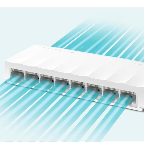 Imagen 3 de 7 de Switch De Escritorio 8 Puertos 10/100 Ls1008 Tp-link