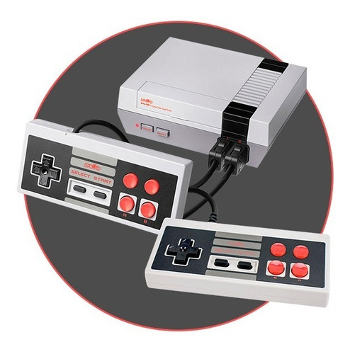Imagen 2 de 10 de Consola De Juego Retro Nes Av C/500 Juegos Level Up