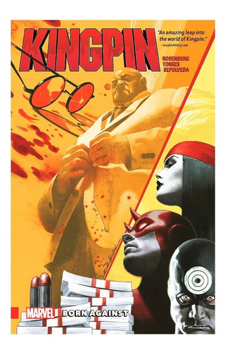 Kingpin Born Against Tpb Daredevil Marvel Comics Robot Negro