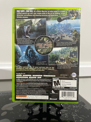 Sniper Ghost Warrior (xbox 360) Original (Usado)