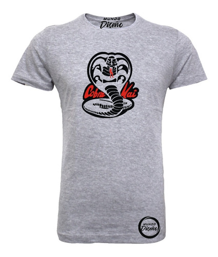 Polera De Hombre Manga Corta Cobra Kai Dojo