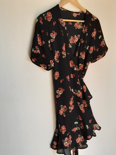 Imagen 3 de 10 de Vestido Veraniego De Gasa Transparente Sin Forro, Talla M