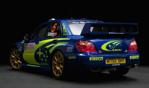 Kit Tamiya para ensamblar el Subaru Impreza Sti WRC 2005 1/24