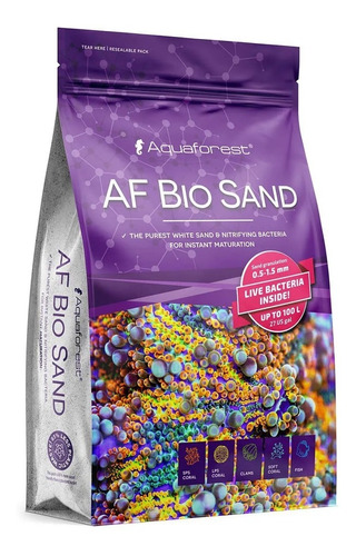 Substrato Aquaforest Af Bio Sand 7,5kg