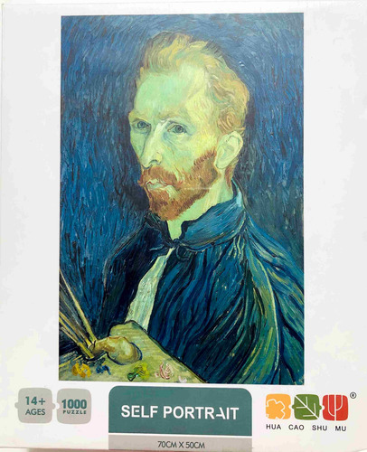 Puzzle Rompecabezas Retrato Van Gogh- 1000 Piezas Faydi