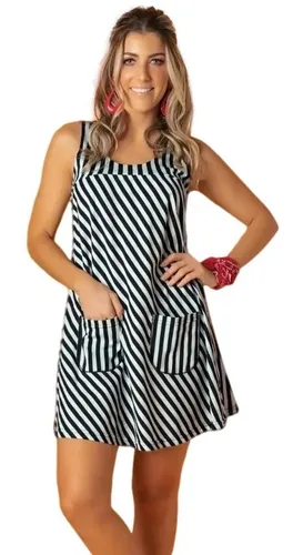 Vestido Feminino Curto Soltinho Com Bolsos Em Malha Algod o R 64 99