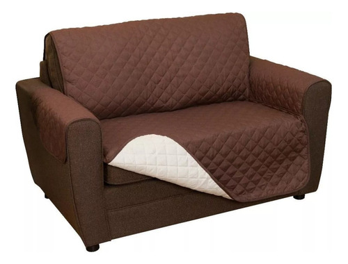 Cubre Sofa Funda Sillon Protector Reversible 2 Cuerpos 