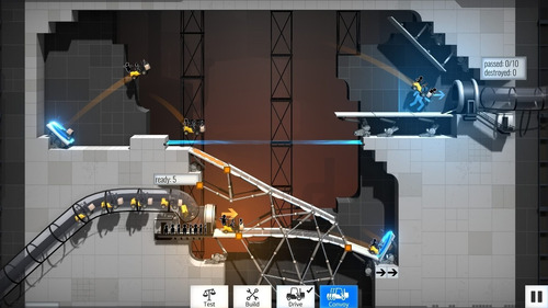 Jogo Midia Fisica Bridge Constructor Portal Para Ps4
