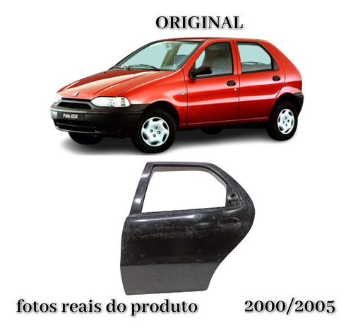 Porta Traseira Esquerdo Palio 2000 2001 2003 2004 2005.  95