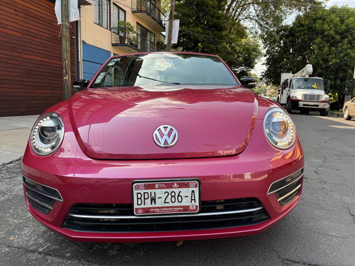 Hermoso Beetle 2017 Convertible #pink 1.8 Turbo Automatico