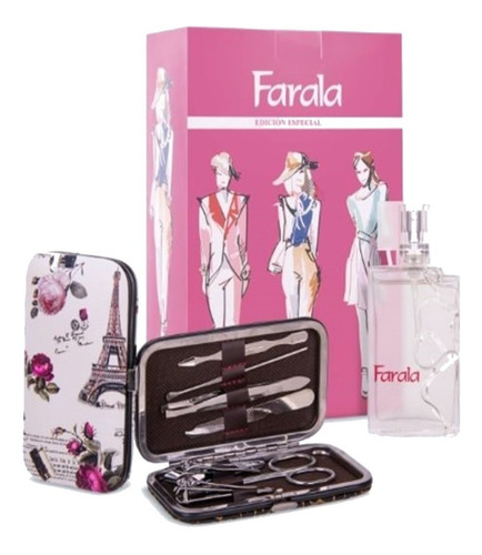 Perfume Farala 50ml  + Set Manicure  