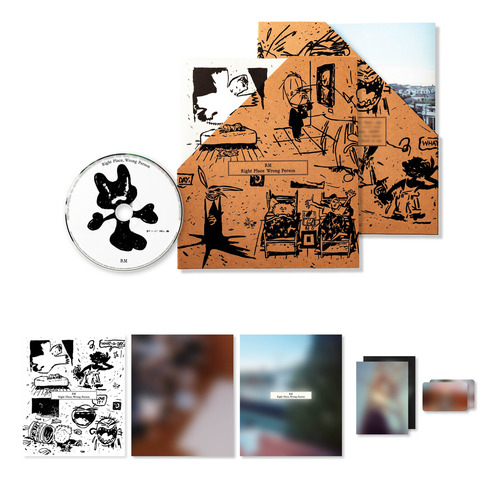 Álbum de CD Rm Right Place Wrong Person, versão B
