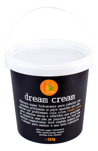 Máscara Lola Cosmetics Dream Cream 3kg