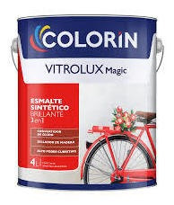 Imagen 1 de 4 de Vitrolux Magic Esmalte Convertir Blanco Satinado X 4