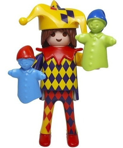 Playmobil Serie 17 Nene Bufon Payaso Clawn Titiritero Juglar