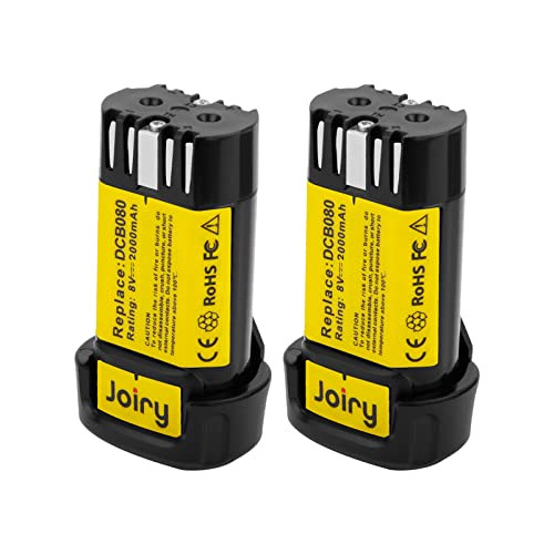 Paquete De 2 Baterías De 8v De 2000 Mah   Li-ion 