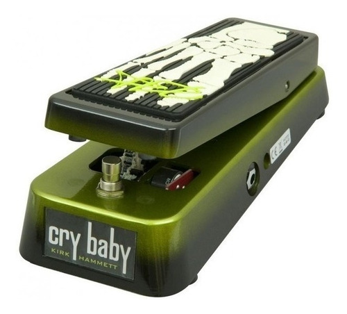 Imagen 4 de 4 de Pedal de efecto Cry Baby Kirk Hammett Cry Baby Wah Wah KH95 verde