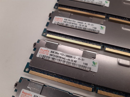 Imagem 3 de 7 de Memoria Servidor 8g Pc3-10600r Ecc Reg 1333mhz Rdimm Hynix