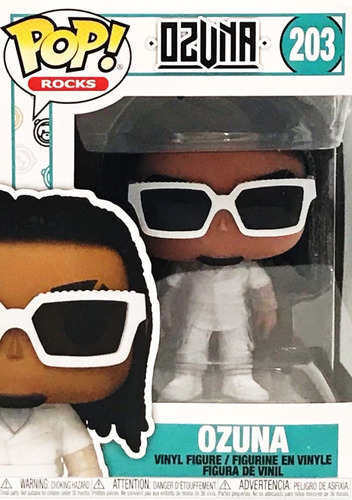Funko Pop Rocks Ozuna #203