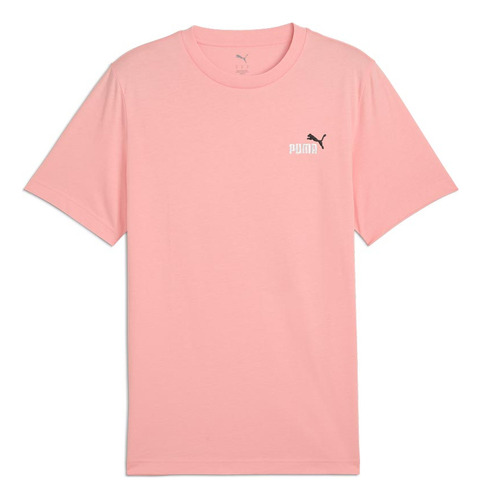 Playera Ess 2 Color Small Logo Tee Puma 1718 Rosa Hombre